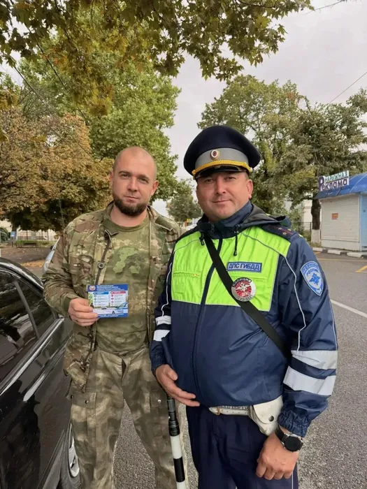 В Ленинградском округе сотрудники Госавтоинспекции провели акцию «Пешеход»