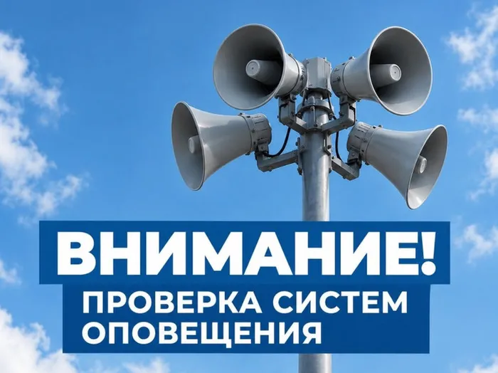 Плановая проверка систем оповещения пройдет в Ленинградском округе